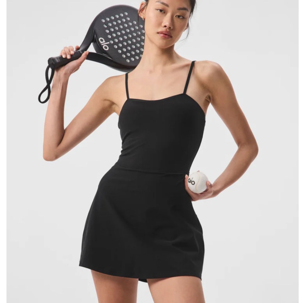 ALO Yoga Alosoft Courtside Tennis Dress